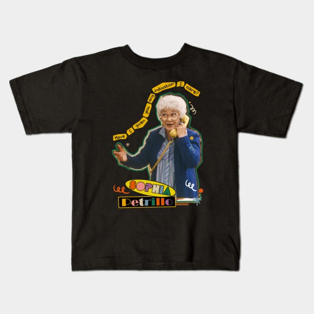 sophia petrillo Kids T-Shirt by Luna Lovers